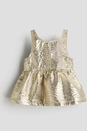 H&M Shimmering peplum top