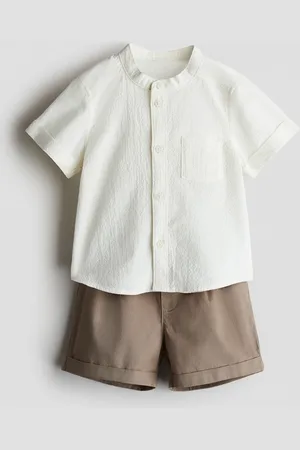 H&M 2-piece shirt and shorts set
