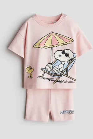 H&M 2-piece printed cotton set