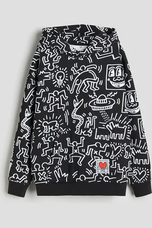 H&M Motif-detail hoodie