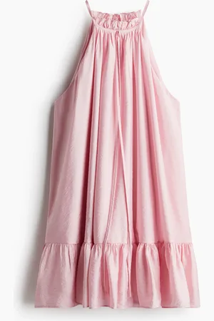 H&M Frill-detail sleeveless dress