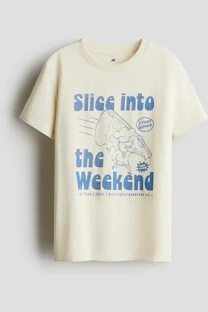 H&M Printed cotton T-shirt
