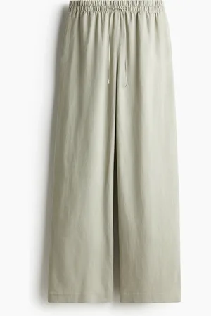 H&M Linen-blend trousers