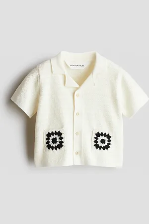 H&M Textured-knit resort shirt