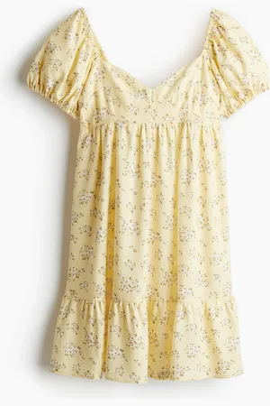 H&M Puff-sleeved dress