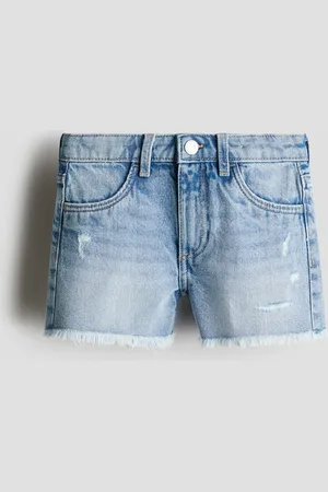 H&M Frayed denim shorts