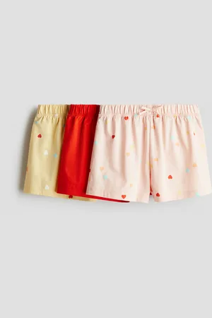 H&M 3-pack cotton shorts