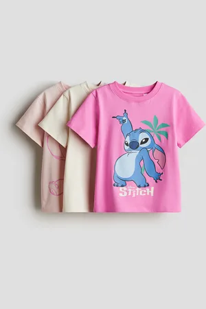 H&M 3-pack printed jersey tops