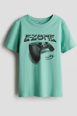 H&M Printed cotton T-shirt