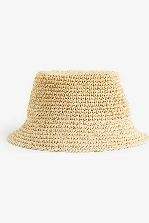 H&M Straw bucket hat