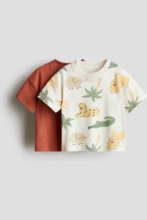 H&M 2-pack cotton T-shirts