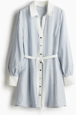 H&M Tie-belt shirt dress