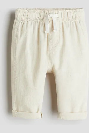 H&M Linen-blend joggers