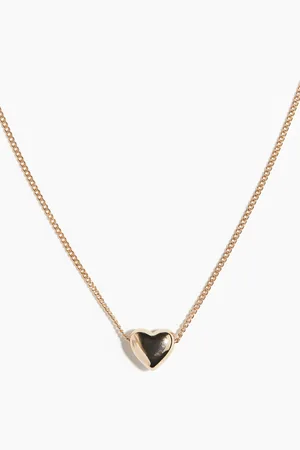 H&M Heart-bead necklace