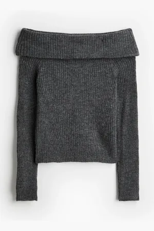 H&M Off-the-shoulder jumper