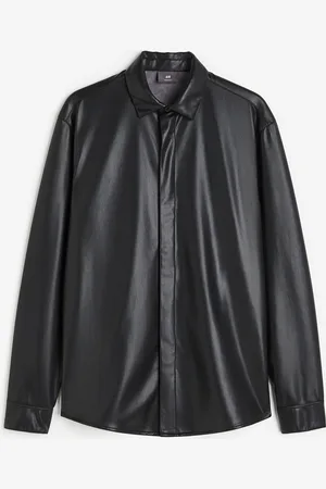 H&M Regular Fit Coated shirt