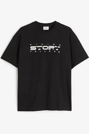 H&M Loose Fit Printed T-shirt