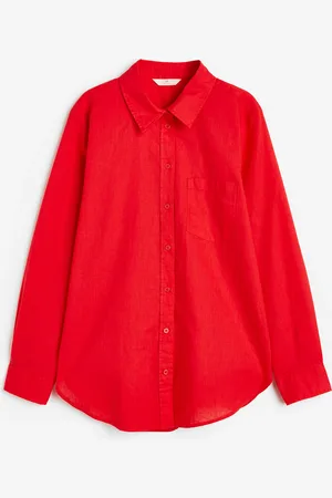 H&M Linen-blend shirt