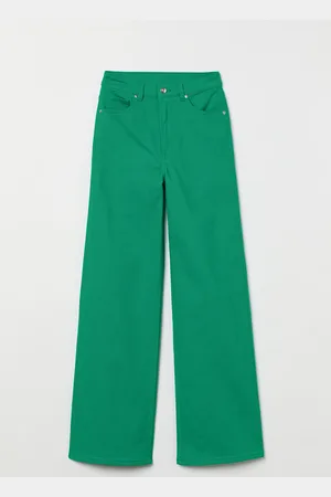 H&M Wide twill trousers