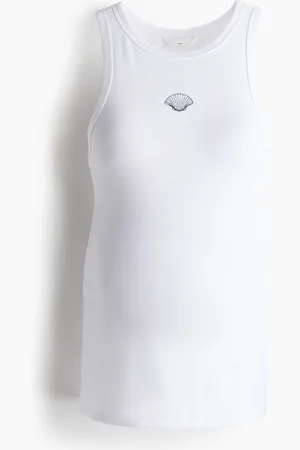 H&M MAMA Ribbed vest top