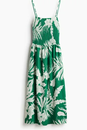 H&M Smocked strappy dress