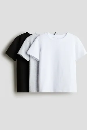H&M 3-pack cotton tops
