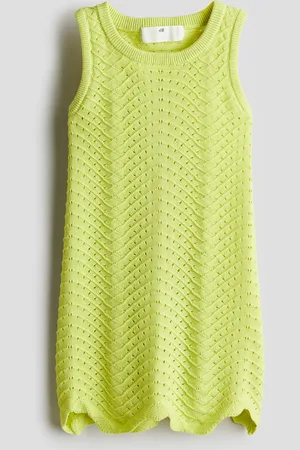 H&M Textured cotton dress