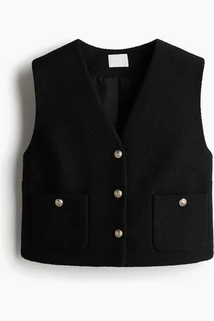 H&M Bouclé waistcoat