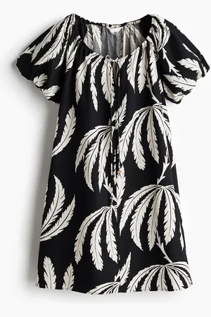 H&M Drawstring-neck dress