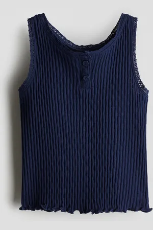H&M Pointelle cotton vest top