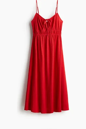 H&M Crinkled jersey dress