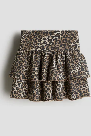 H&M Tiered foldover-waist skirt