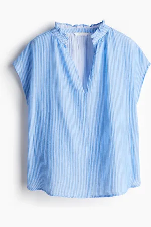 H&M Cotton muslin blouse