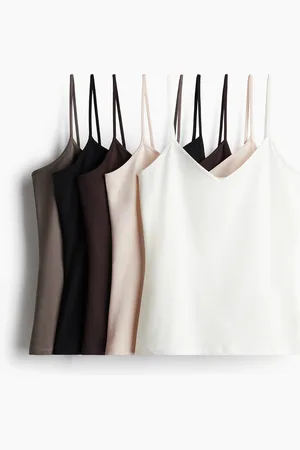 H&M 5-pack strappy tops