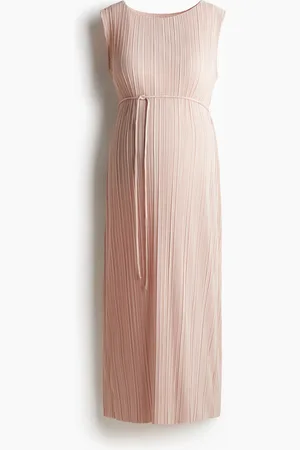 H&M MAMA Plissé dress