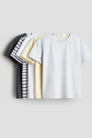 H&M 5-pack cotton jersey tops