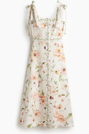 H&M Tie-strap cotton dress