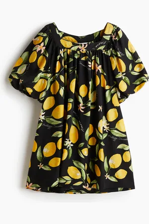 H&M Balloon-sleeved tunic dress