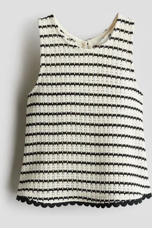 H&M Textured-knit vest top