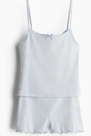 H&M 2-piece ribbed jersey set
