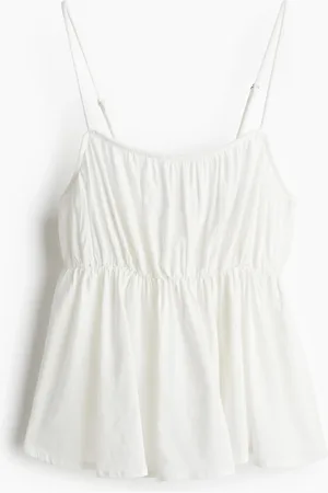 H&M Peplum strappy top