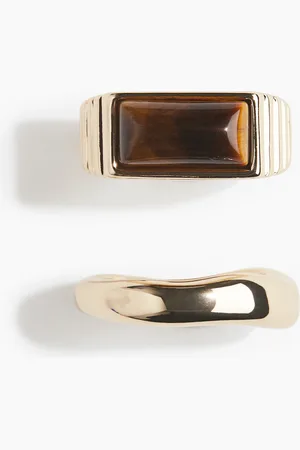 H&M 2-pack rings