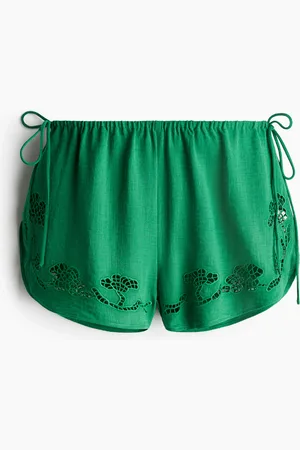 H&M Broderie anglaise beach shorts