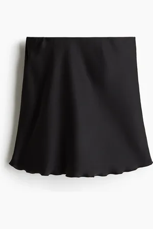 H&M Satin slip skirt