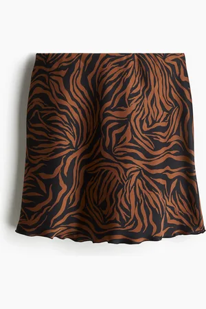H&M Satin slip skirt