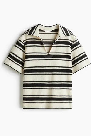 H&M Collared knitted top