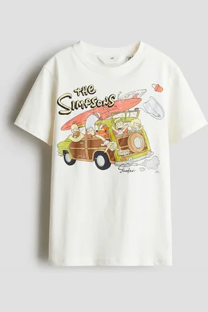 H&M Print-motif cotton T-shirt
