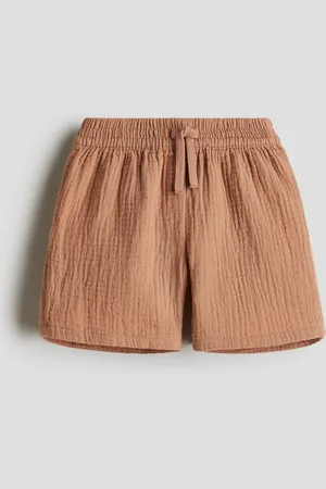 H&M Cotton muslin shorts