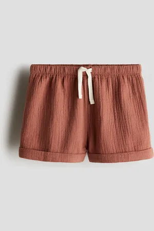 H&M Cotton muslin shorts