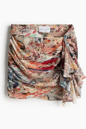 H&M Draped mini skirt